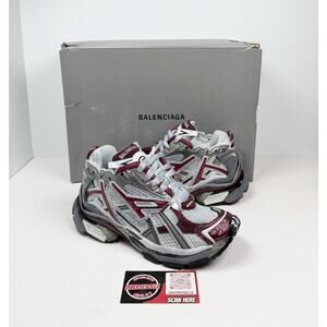 Size 34EU/4W - Balenciaga Runner Sneakers Burgundy 🍷 BRAND NEW/RETAIL $1,150!